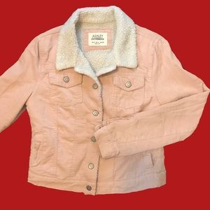 Pink Sherpa Corduroy jacket